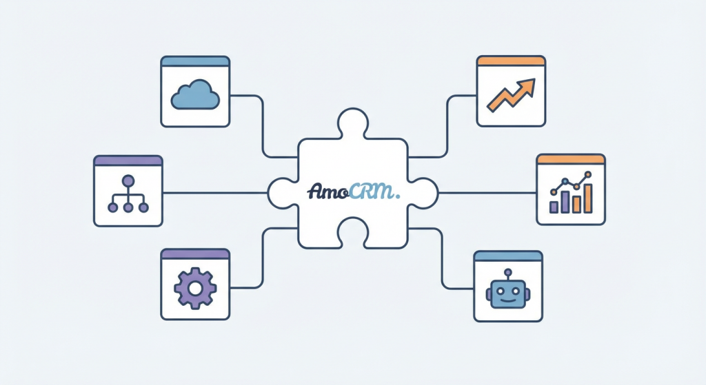 AmoCRM виджеты и доработки: топ расширений для увеличения функциональности CRM без программирования