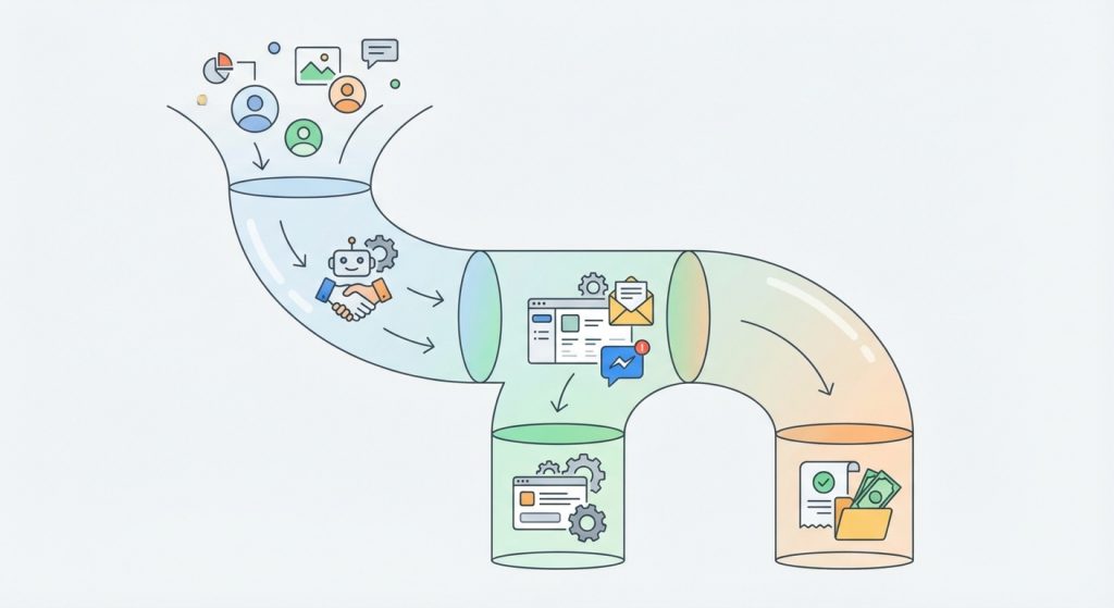 Digital Pipeline в amoCRM: что это такое и как настроить автоматическую воронку продаж